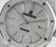 N9 factory Copy Audemars Piguet Royal Oak Frosted White Gold Watch 3120 Movement (5)_th.jpg